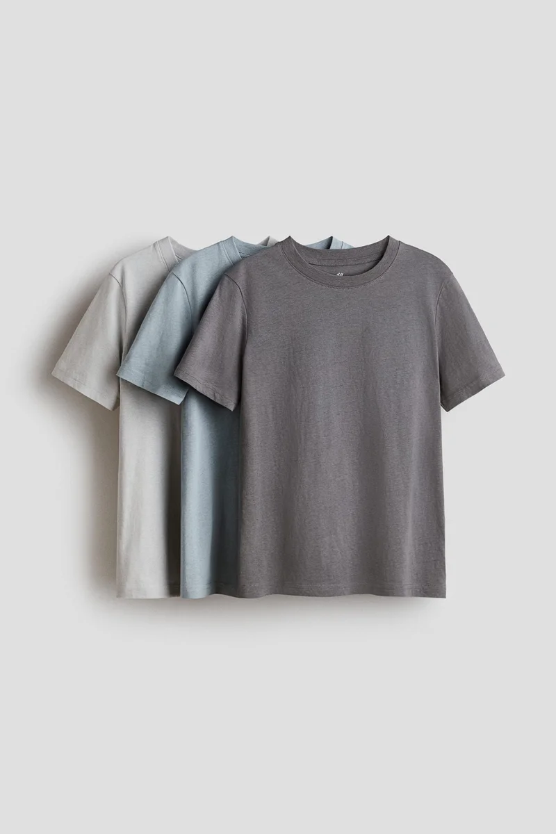 H&M 3-pack T-shirts